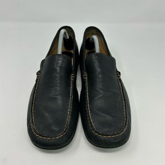 Born Men\'s Black Leather Driving Loafers Size 12 Casual Slip On Shoes main image 12